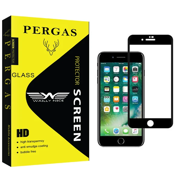 محافظ صفحه نمایش سرامیکی وایلی نایس مدل Pergas Glass مناسب برای گوشی موبایل اپل iPhone 8 Plus