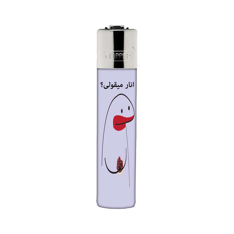 فندک کلیپر مدل میقولی کد 2408
