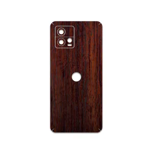 MAHOOT Red-Wood Cover Sticker for Motorola Moto G72