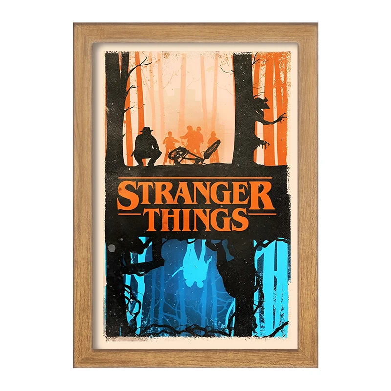 تابلو خندالو مدل استرنجر تینگز (Stranger Things) کد F10172