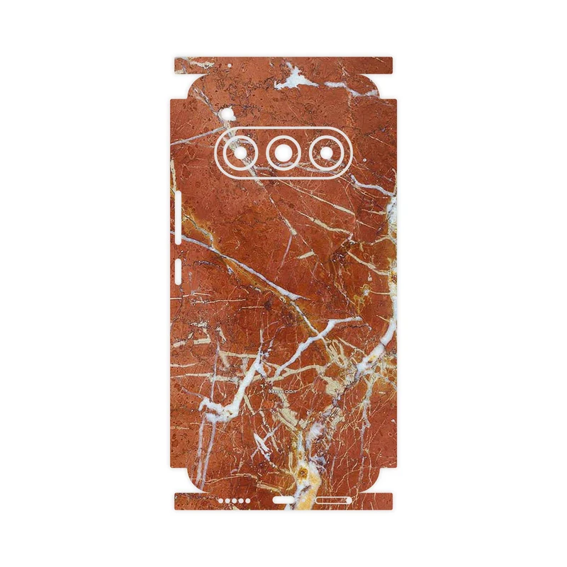 برچسب پوششی ماهوت مدل Red Marble-FullSkin مناسب برای گوشی موبایل داریا Bond II Lite 5G