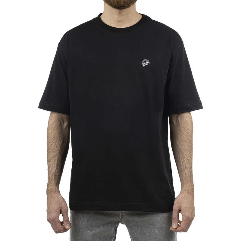 تی شرت آستین کوتاه مردانه جوتی جینز مدل رگولار فیت کد 1551572 رنگ مشکی