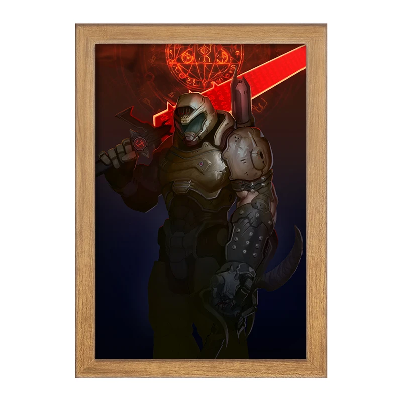 تابلو خندالو مدل بازی رستاخیز (Doom) کد 31389