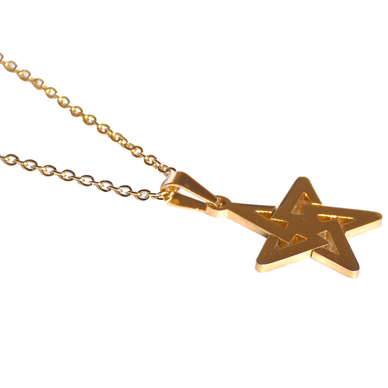 نیم ست زنانه مدل استیل ستاره ای کد NSAT01