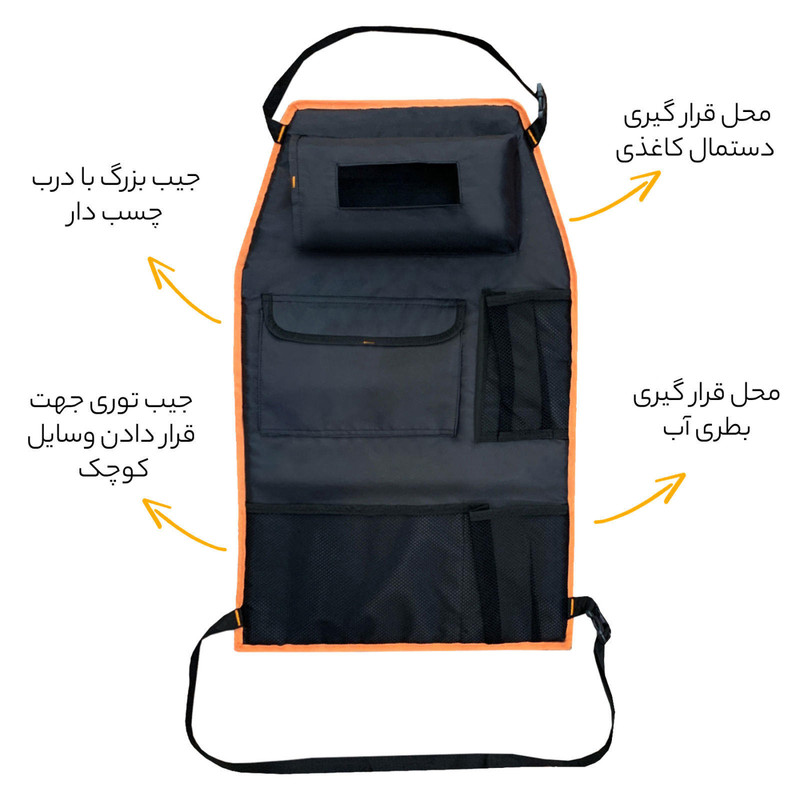 جعبه نظم دهنده خودرو مدل V124 بسته 2 عددی