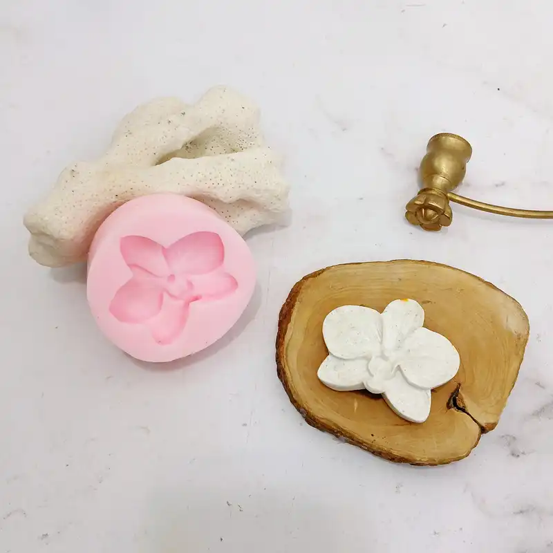 قالب شمع مدل گل ارکیده