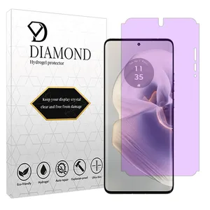 Diamond Eye Care model purple filter screen protector suitable for Motorola Edge 50 Pro mobile phone