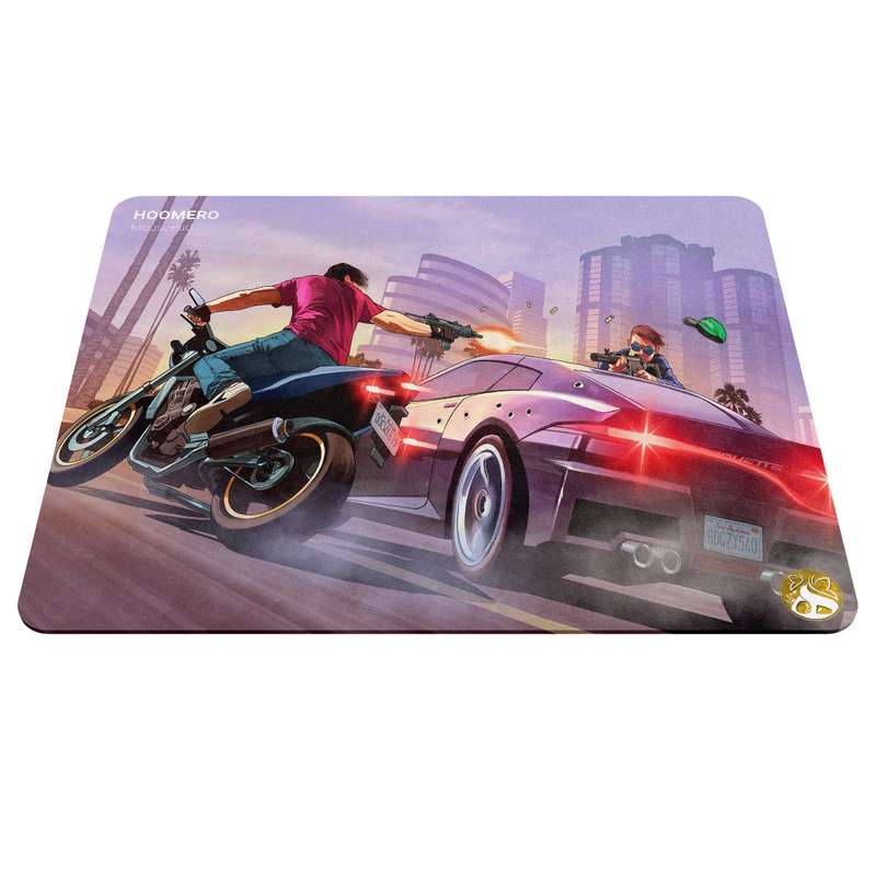 ماوس پد هومرو مدل A4276 طرح بازی GTA