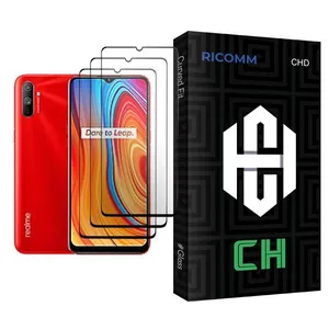 Ricomm CH Glass MIX003 Screen Protector For Realme C3 Pack Of 3