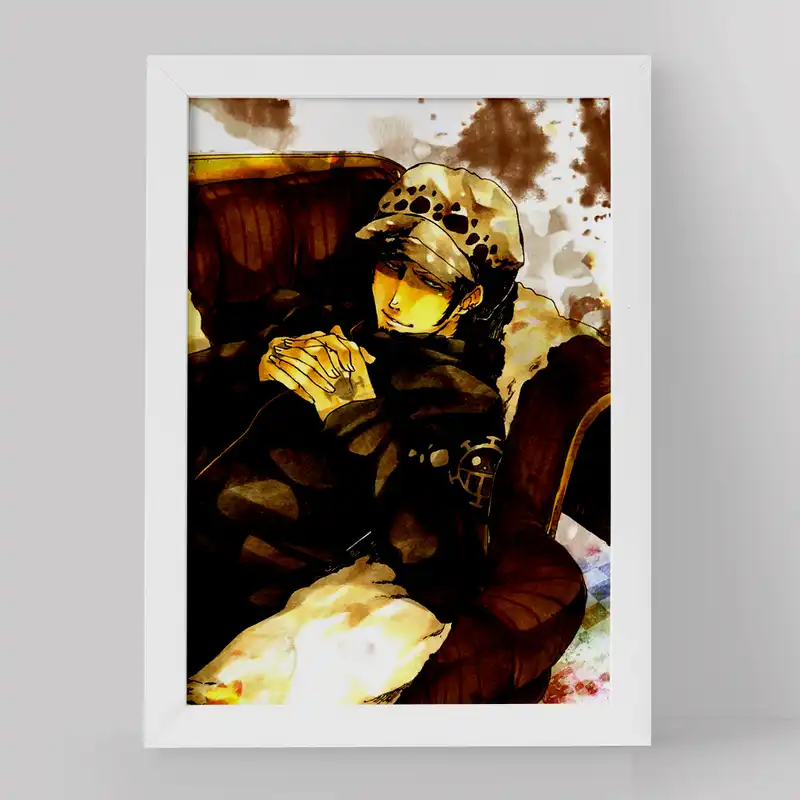 تابلو خندالو مدل ترافلگر انیمه وان پیس One Piece کد 17231