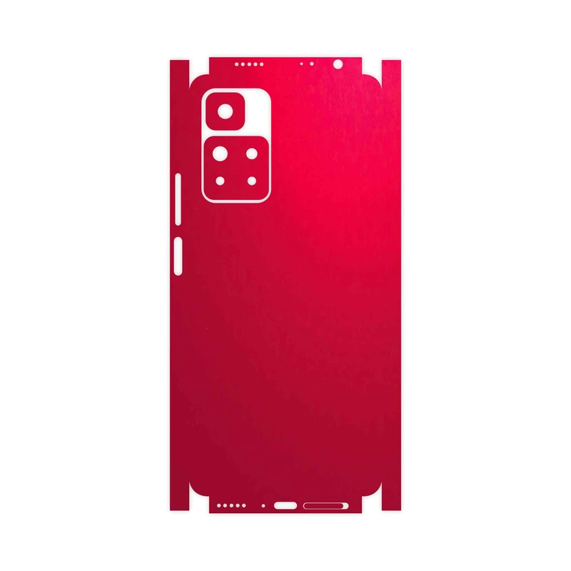 برچسب پوششی ماهوت مدل Matte-Warm-Red-FullSkin مناسب برای گوشی موبایل شیائومی Redmi Note 11 Pro Plus 5G