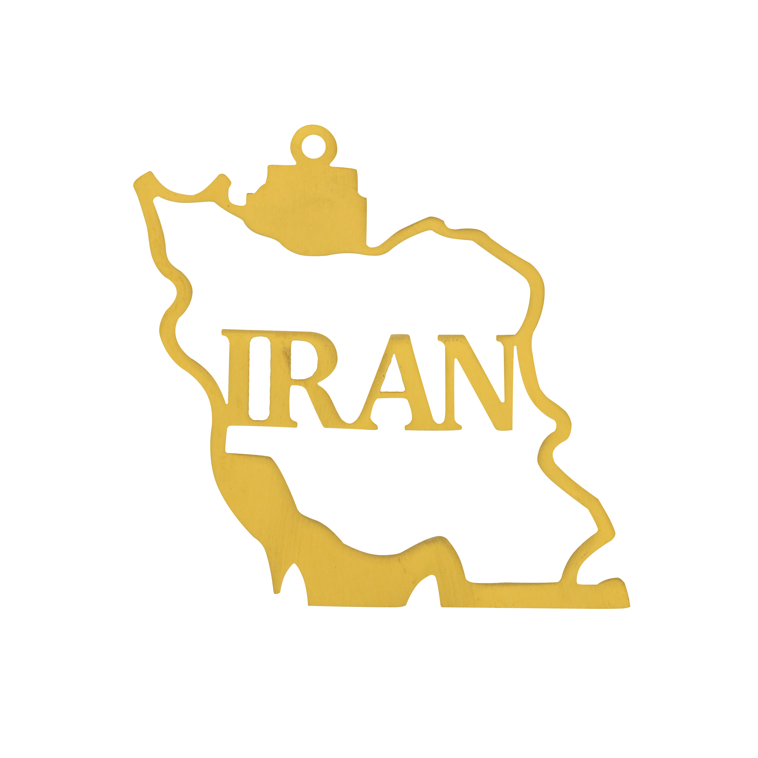 آویز گردنبند هنرکده دارینا طرح iran کد SH0040