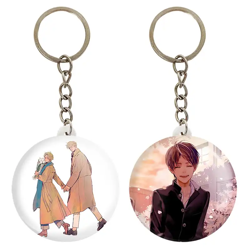 جاکلیدی خندالو مدل اروین و لیوای انیمه اتک آن تایتان کد 1862018622 مجموعه 2 عددی