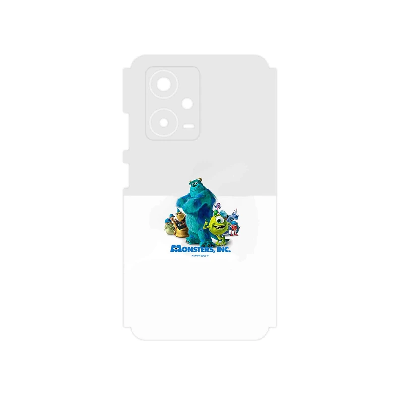 برچسب پوششی ماهوت مدل Monsters Inc مناسب برای گوشی موبایل شیائومی Redmi Note 12 Pro Plus