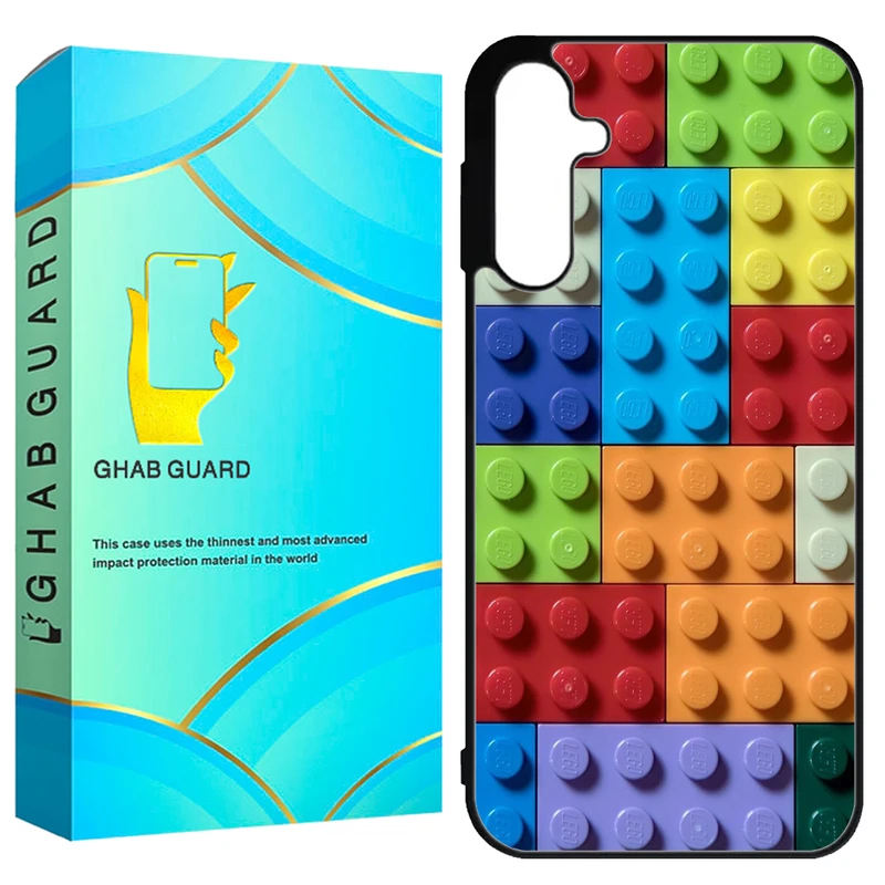 کاور قاب گارد طرح لگو مدل GCHPA55 مناسب برای گوشی موبایل سامسونگ Galaxy A55 5G