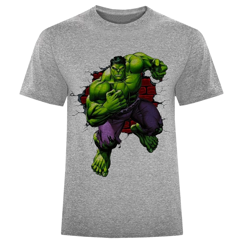 تی شرت آستین کوتاه مردانه مدل هالک کد A146