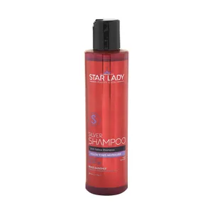 شامپو و نرم کننده مو استارلیدی مدل سیلور ضد زردی مناسب برای موی دکلره حجم 200 میلی لیتر