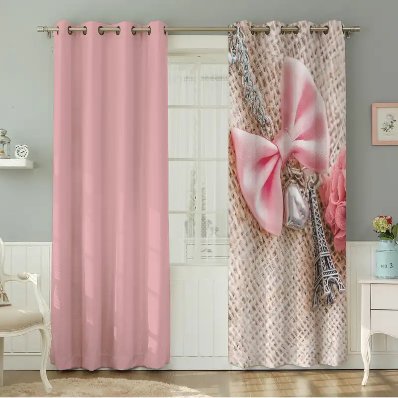 پرده نیروانا طرح گل مدل مخمل کد 8730سایز 140×280 سانتی متر