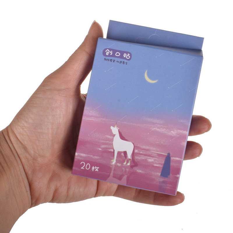 چسب زخم مدل UNICORN-DB بسته 20 عددی