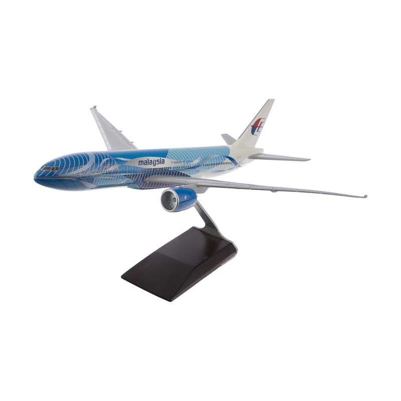 ماکت هواپیما مدل بویینگ B777-200 مالزی کد 3413