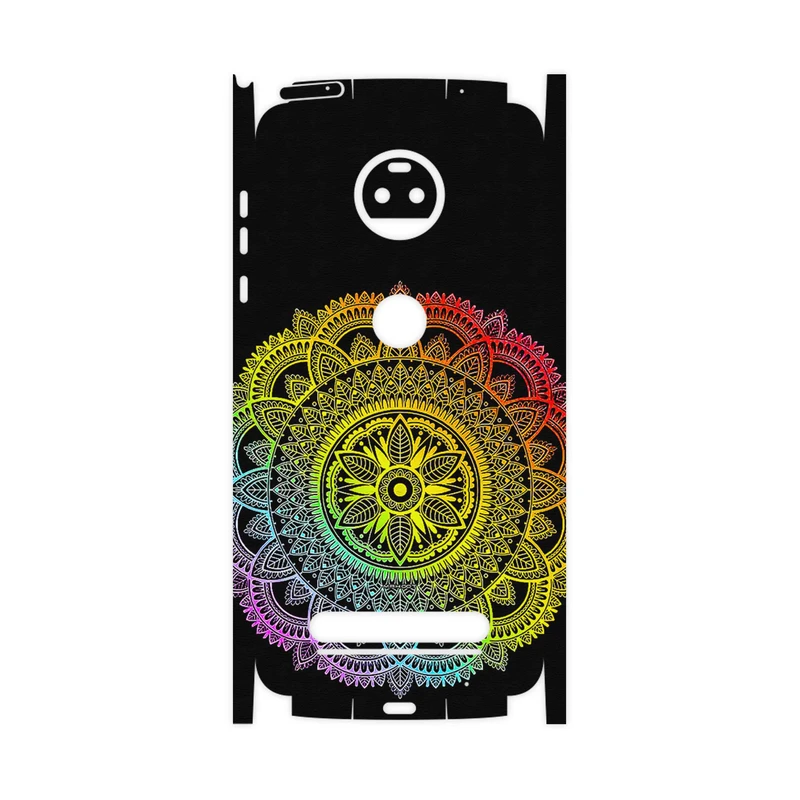 برچسب پوششی ماهوت مدل Mandala Design 4-FullSkin مناسب برای گوشی موبایل موتورولا Moto Z2 Force