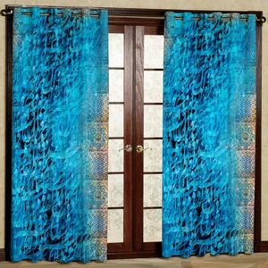 پرده مدل شعر هازان پانچی کد 4306 سایز 140x200 سانتی متر