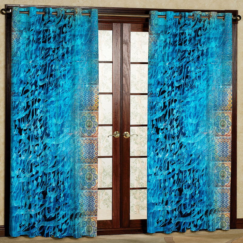 پرده مدل شعر هازان پانچی کد 4306 سایز 140x200 سانتی متر