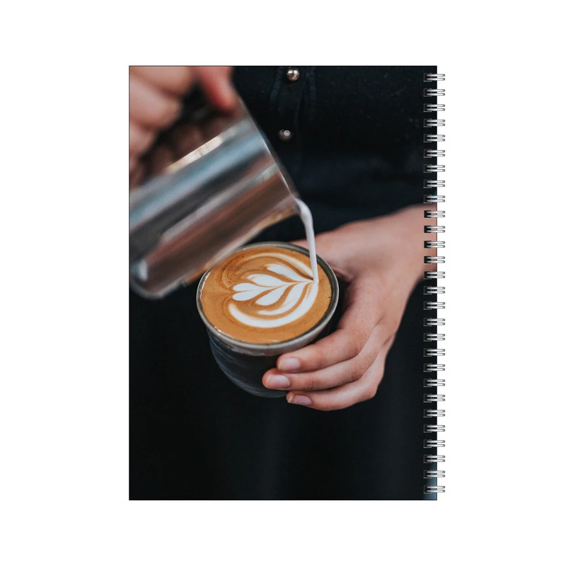 دفتر مشق 100 برگ بامبیلیپ طرح قهوه کد 0961391