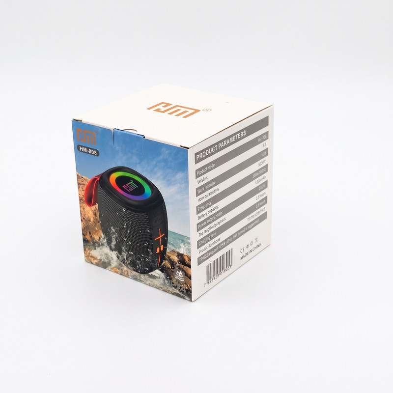 اسپیکر بلوتوثی قابل حمل اچ ام مدل HM-805