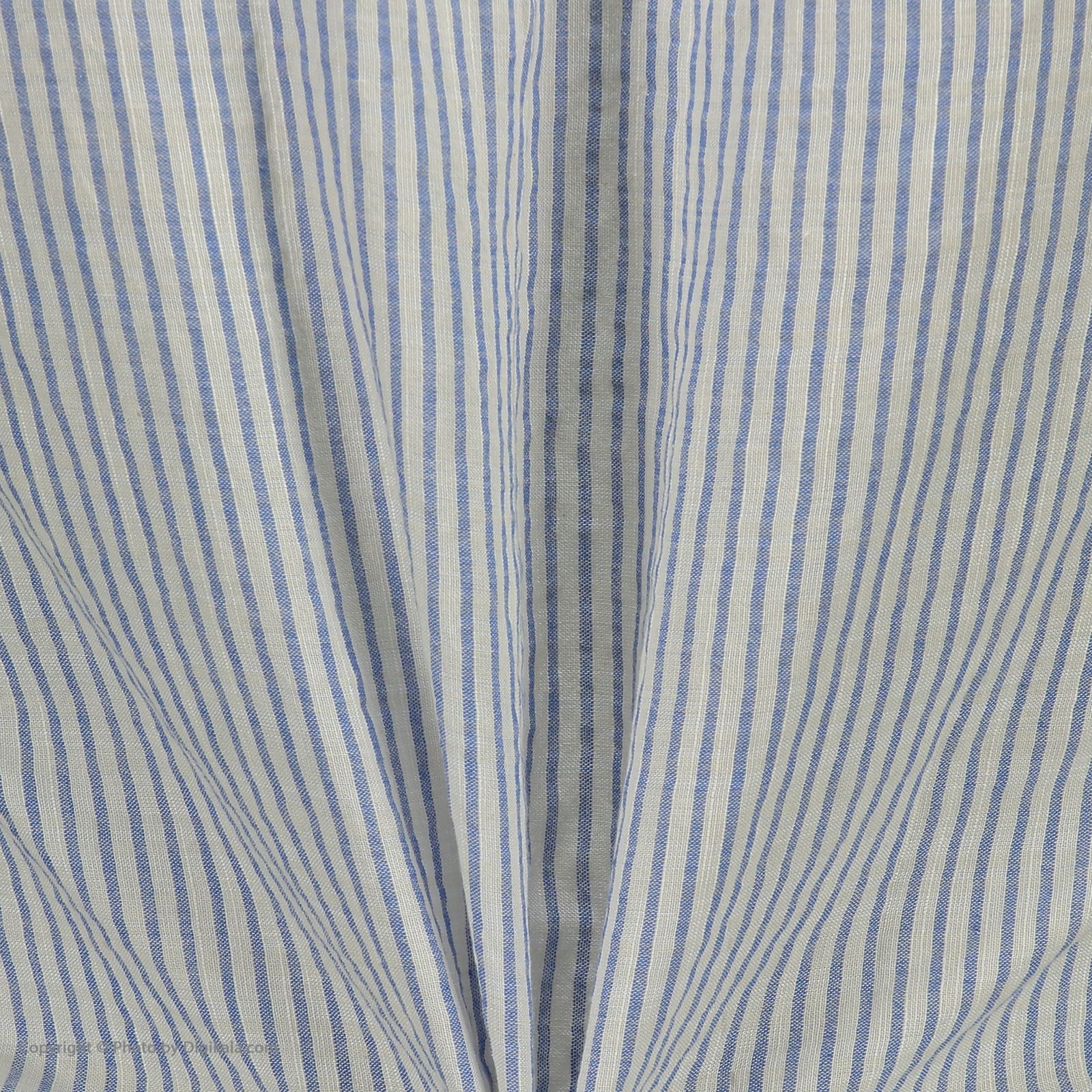 پیراهن آستین کوتاه مردانه آر اِن اِس مدل 12201372-blue -  - 4