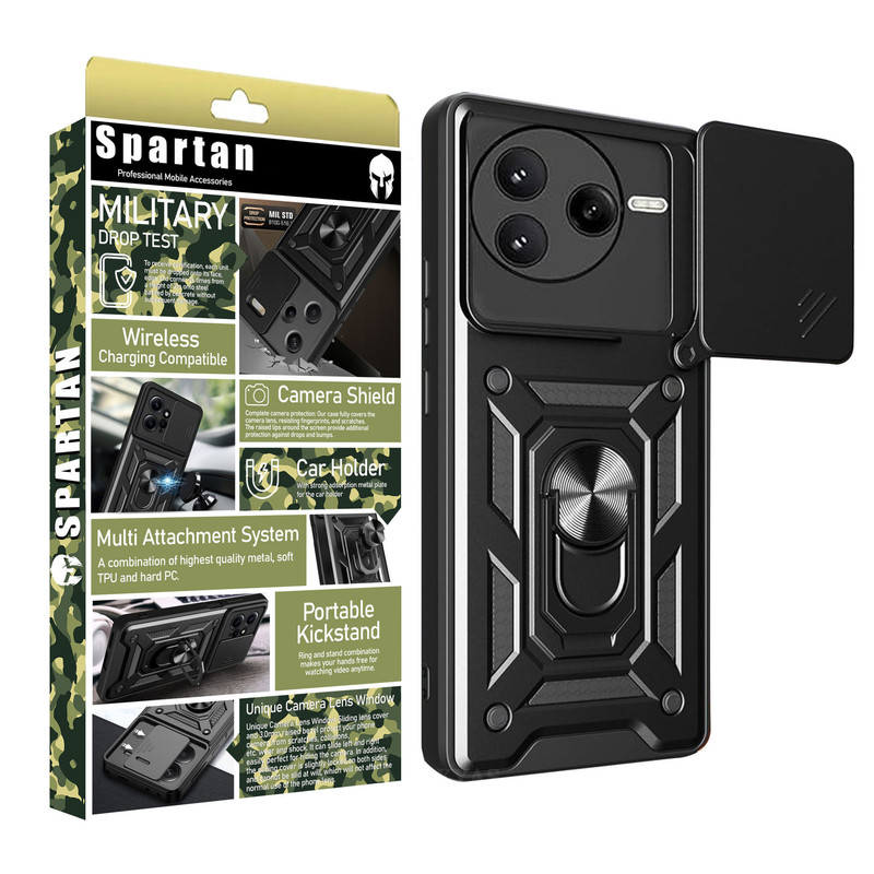 کاور اسپارتان مدل Defender Armor مناسب برای گوشی موبایل شیائومی Poco F7 Ultra/ Redmi K80 Pro 5G