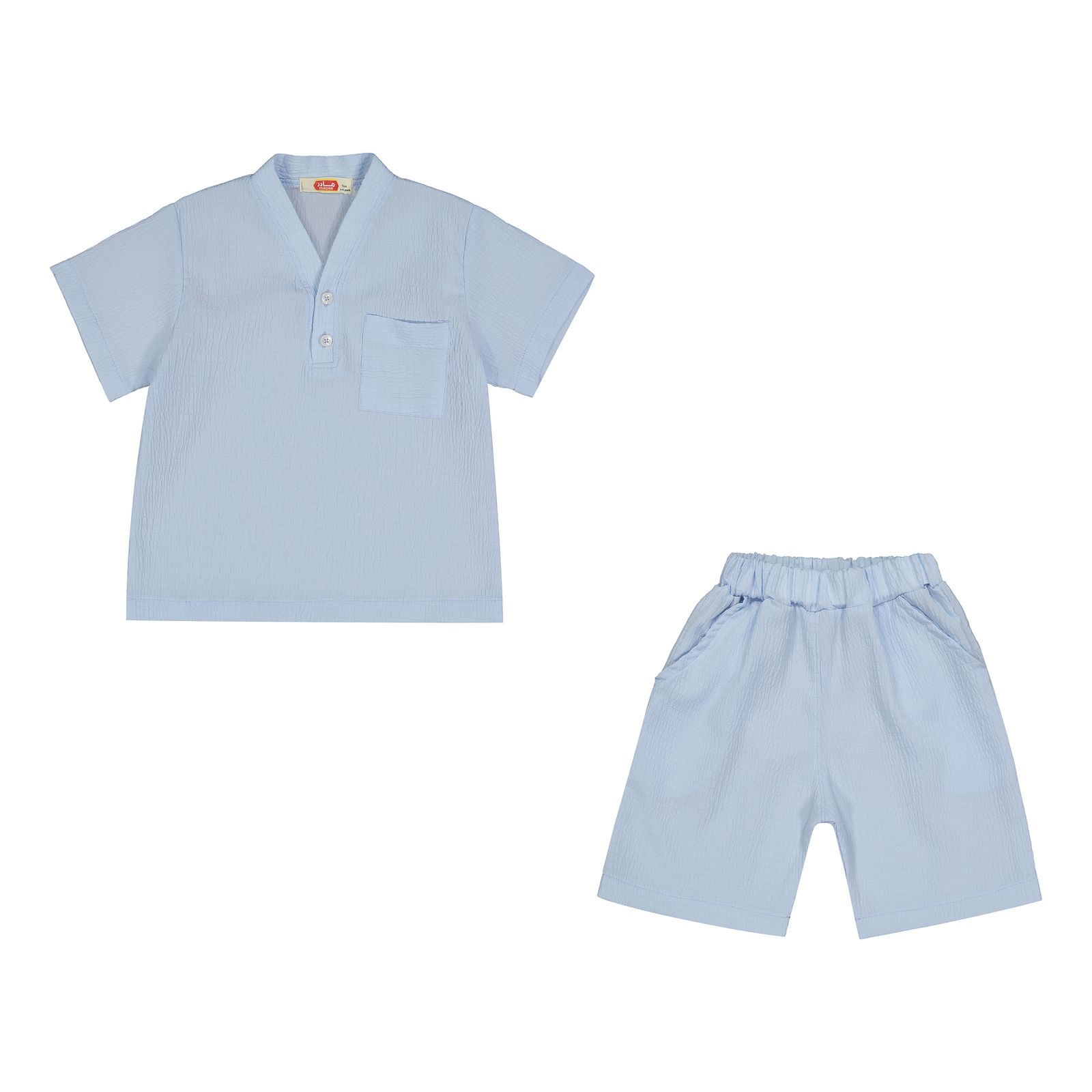 ست تی شرت و شلوارک پسرانه مادر مدل Toni - - 2