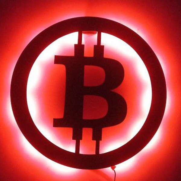 تابلو نوری مدل بیت کوین ریموت دار