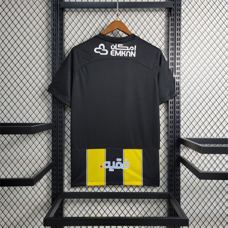 ست تیشرت و شلوارک ورزشی مردانه مدل الاتحاد عربستان Home 2024