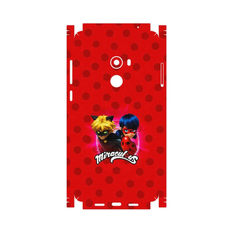 برچسب پوششی ماهوت مدل Ladybug and Cat Noir-FullSkin مناسب برای گوشی موبایل شیائومی Mi Mix 2