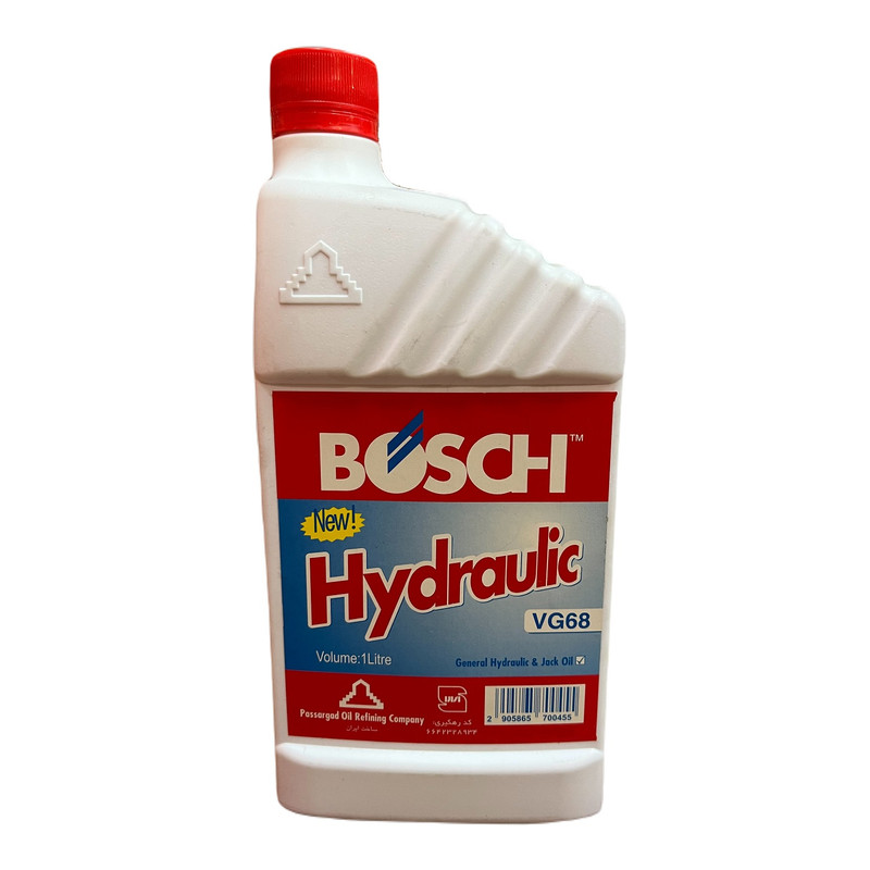 روغن هیدرولیک خودرو بوش مدل VG68 حجم 1 لیتر