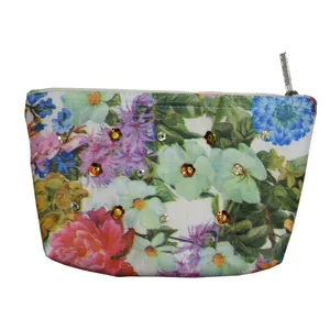 کیف لوازم آرایش زنانه مدل گل کد 14