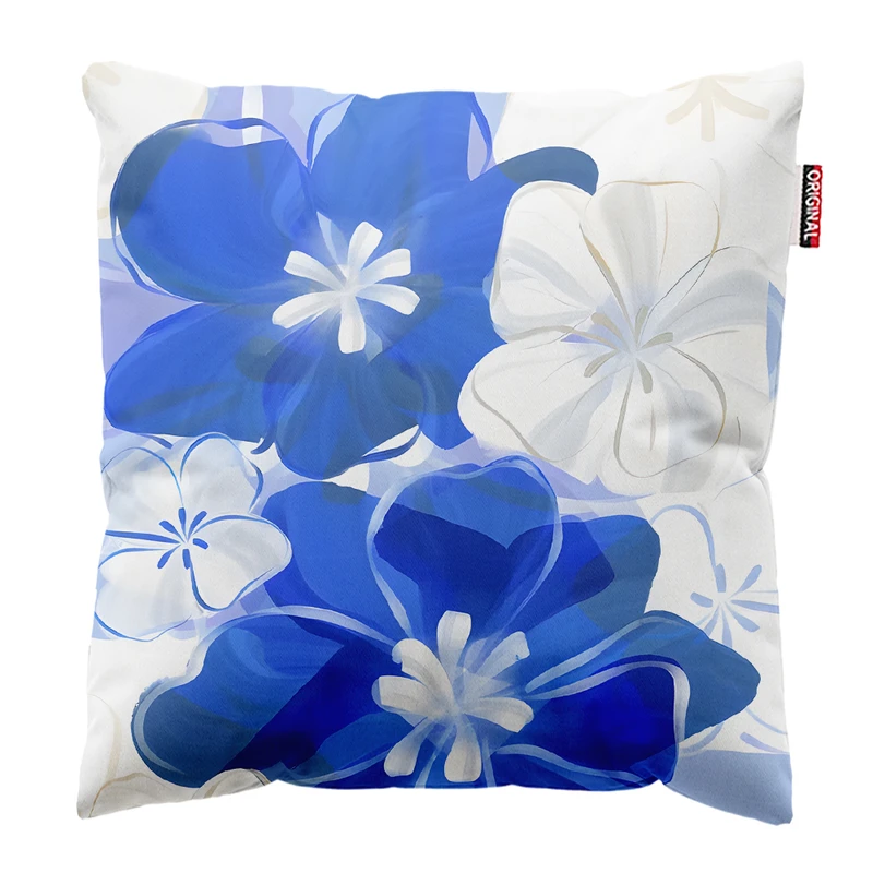 کوسن پاد آفرین مدل گل و برگ کد PK403073 سایز 40*40 سانتی متر