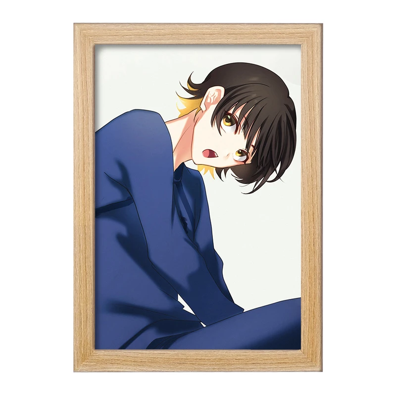 تابلو خندالو مدل مگورو انیمه بلو لاک Blue Lock کد 24378