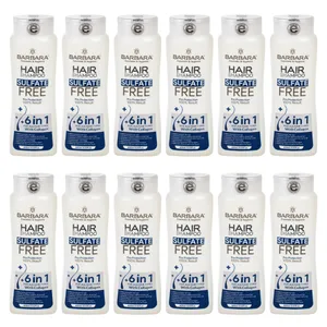 شامپو مو باربارا مدل Pro Protection حجم 400 میلی لیتر مجموعه 12 عددی