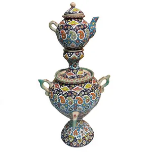 سماور میناکاری سفالی کد C95