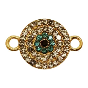 آویز دستبند مدل نگین دار کد AD 637