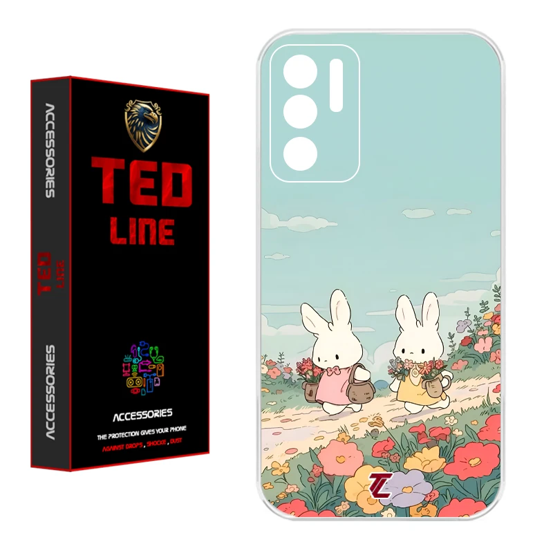 کاور تدلاین طرح خرگوش کد 1178 مناسب برای گوشی موبایل شیائومی Poco M3 Pro