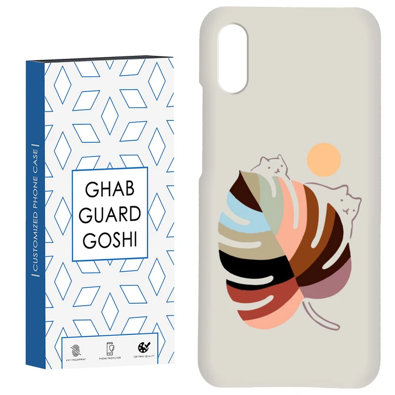 کاور قاب گارد گوشی طرح گربه کد Dimo-014 مناسب برای گوشی موبایل شیائومی Redmi 9A / 9i