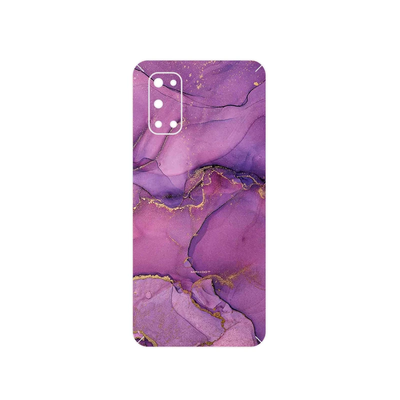 برچسب پوششی ماهوت مدل Purple Marble مناسب برای گوشی موبایل ریلمی 7 5G