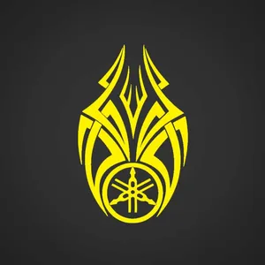 برچسب باک موتور سیکلت لندمون کد SM002 Y