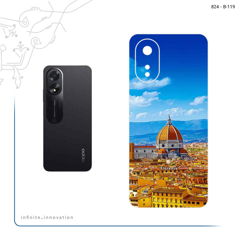 برچسب پوششی ماهوت مدل City of Florence مناسب برای گوشی موبایل اپو A38