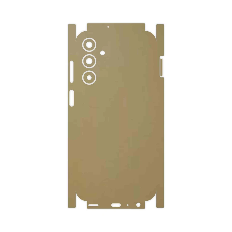 برچسب پوششی ماهوت مدل Matte-Gold-FullSkin مناسب برای گوشی موبایل سامسونگ Galaxy  A25 5G