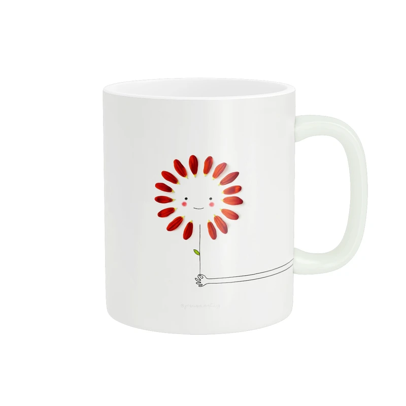 ماگ پاد آفرین طرح برگ کد 43