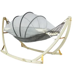 گهواره نوزاد مدل ننو چوبی